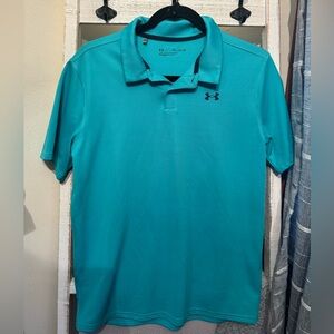 Youth Boys Under Armour Button Up Polo